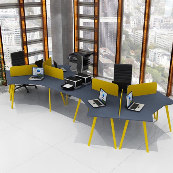 Workstations Üçlü Çalışma Masaları 04